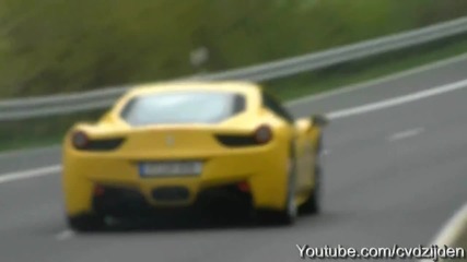 Ferrari 458 Italia Acceleration Sound!!