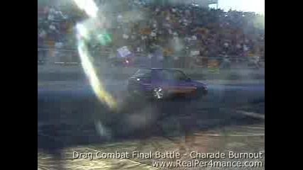 Daihatsu Charade Яко Палеж Burnout