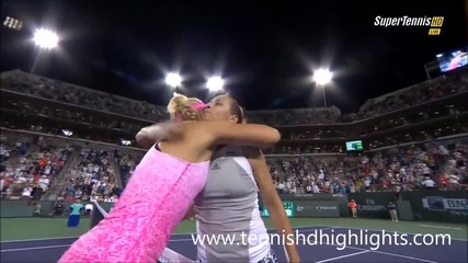 Sabine Lisicki vs Flavia Pennetta - Indian Wells 2015