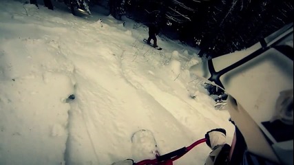 [snowscoot] Чепеларе първо каране за сезона