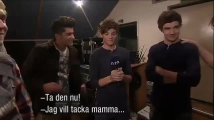 One Direction - "живеем заедно" интервю за шведска телевизия