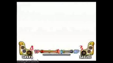 Naruto Ultimate Ninja 3 - Gaara Vs Sasuke