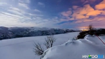 Едно от най-прекрасните чудеса на Майката Природа (полярното Сияние)