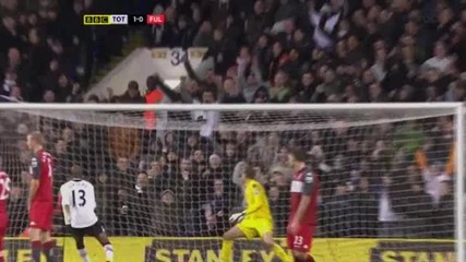 Tottenham 1 - 0 Fulham ( Bale ) 