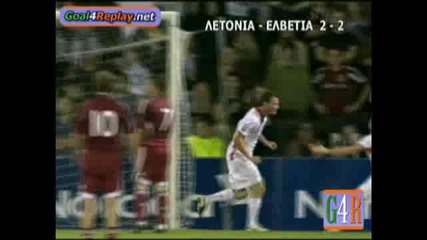 Latvia - Switzerland 0 - 1 (2 - 2,  9 9 2009)