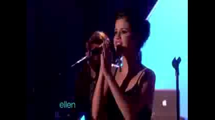 Selena Gomez - A Year Without Rain [ The Ellen De Generes Show ] Hd