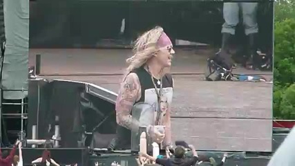 Steel Panther Party all day Download Festival live Donington Uk 09 06 2012