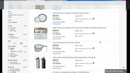 Разлики между sold и completed listings в ebay search