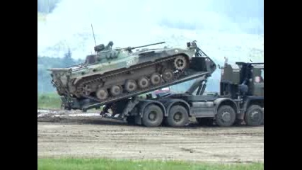 Loading Of Bmp - 2 On The Tatra T - 815 Part 2