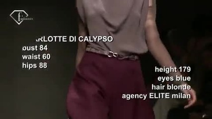 fashiontv Ftv.com - Charlotte Di Calypso Models S S 2010 