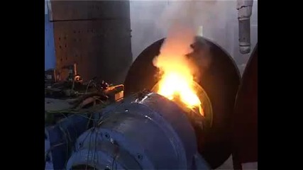 Airbus A380 - 800 Brake test 