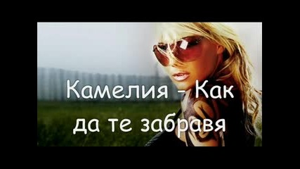 Камелия - Как да те забравя + Текст