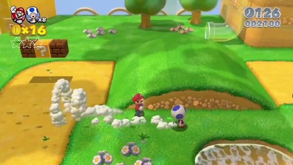E3 2013: Super Mario 3 D World - Dev Walkthrough