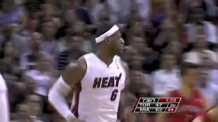 Toronto Raptors @ Miami Heat 100 - 109 [highlights] - 13.11.2010