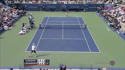 Us Open 2013 1/2 финал | Новак Джокович -:- Станислас Вавринка
