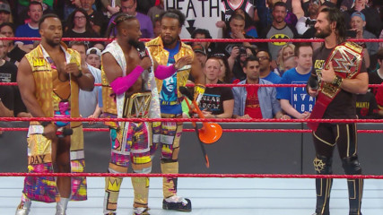 Seth Rollins and Kofi Kingston agree to a Winner Take All Match: Raw, April 8, 2019