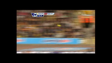 30.10.2010 Уулвърхямптън 2 - 1 Манчестър Сити гол на Едуардс 