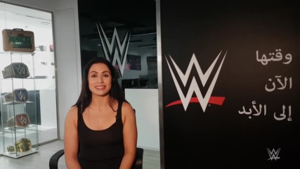 How Shadia Bseiso perceives WWE's presence in the Middle East