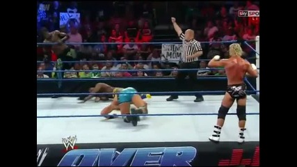 Kofi Kingston & R - Truth vs Dolph Ziggler & Jack Swagger 1/2 [ Wwe Over the limit 2012 ]