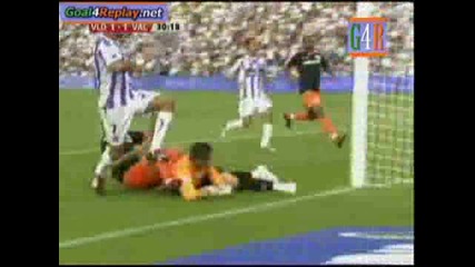 Real Valladolid - Valencia 1 - 1 (2 - 4,  13 9 2009)