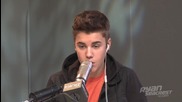 Interwie with Justin Bieber
