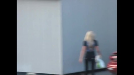 Maryse and Kelly Kelly leaving Florence Sc House Show 