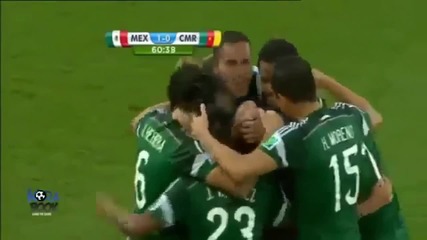 World Cup 2014 Brazil Mexico - Cameroon 1:0 All goals & Full highlights H D