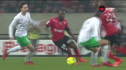 Гингам - Сент Етиен 2:0, Лига 1, 30-и кръг