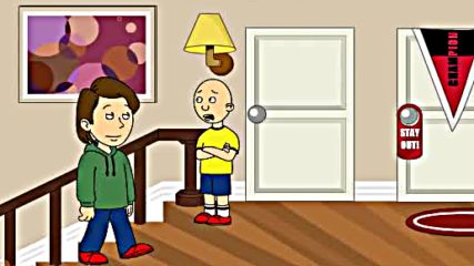 Caillou turns Rosie into Angry Grandpa and gets grounded