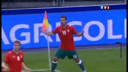 Франция 0:1 Беларус. Мач от Евро Квалификации 2012. Головете 