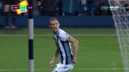 УБА довърши Бърнли още през първата част - 3:0