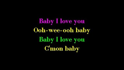 Baby I love you - Ramones - karaoke