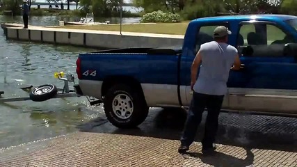 Funny Ass Boat Ramp Blooper Fail, Friday the 13th, Sunken Truck!