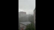 Бурята в София
