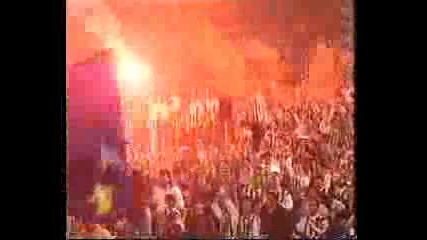 Stadium Is Burning Awesome Hell (fenerbahce Vs Galatasaray)