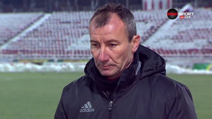 Стамен Белчев видя и недостатъци след крупния успех над Берое