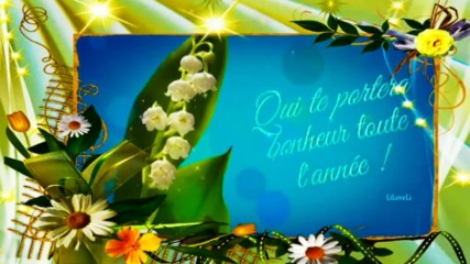 Let the flowers of Spring blossom in your heart Bon 1 er Mai