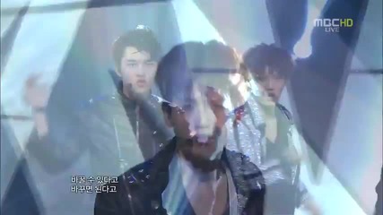 Exo - K - History + Mama @ Music Core (14.04.2012)