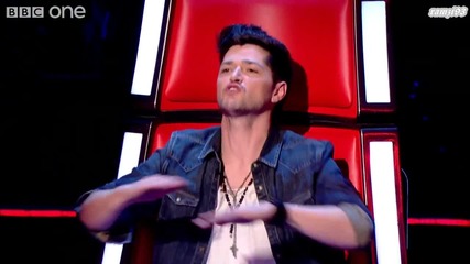 Max Milner performs Lose Yourself Come Together - The Voice Uk - Blind Auditions 1 - 24.03.2012