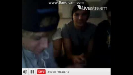 One Direction Twitcam Част 2 (30.08.12)