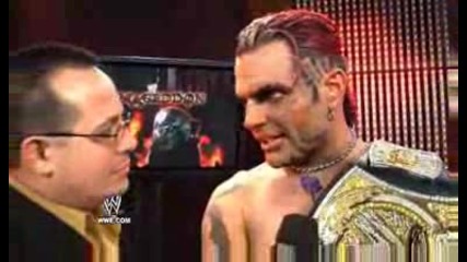 Armageddon 2008 - Интервю С Jeff Hardy