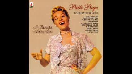 Patti Page Cant get used to losing you