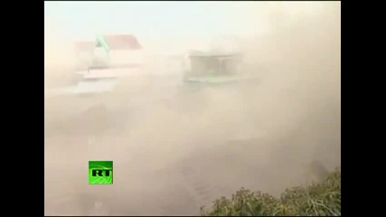 Спасителна акция с хеликоптер в Япония 