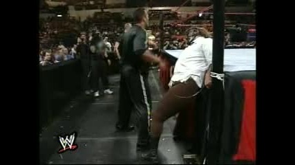 Raw 1.4.1999 - The Rock vs Mankind no Dq match