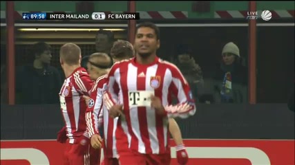 Inter Mailand vs Bayern Munchen 0 - 1 Mario Gomez