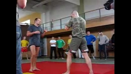 Fedor Emelianenko seminar in Slovakia