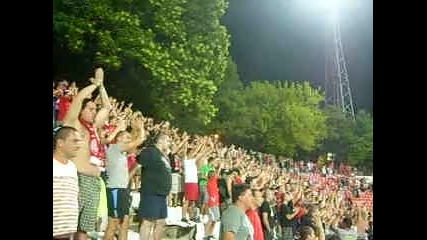 Ц С К А 1 - 0 Черноморец (13.08.2011) - Гол за Ц С К А + Червени сме, горди сме !