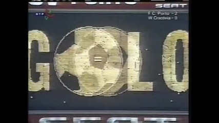 2000 Porto Portugal 3 Wisla Krakow Poland 0 Uefa Cup