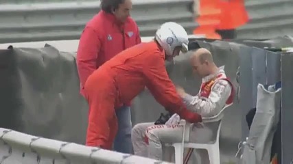 Катастрофа в сериите Dtm 