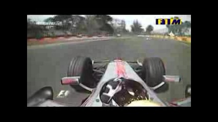 F1 Onboard 2008: Aggressive Driving From Lewis Hamilton